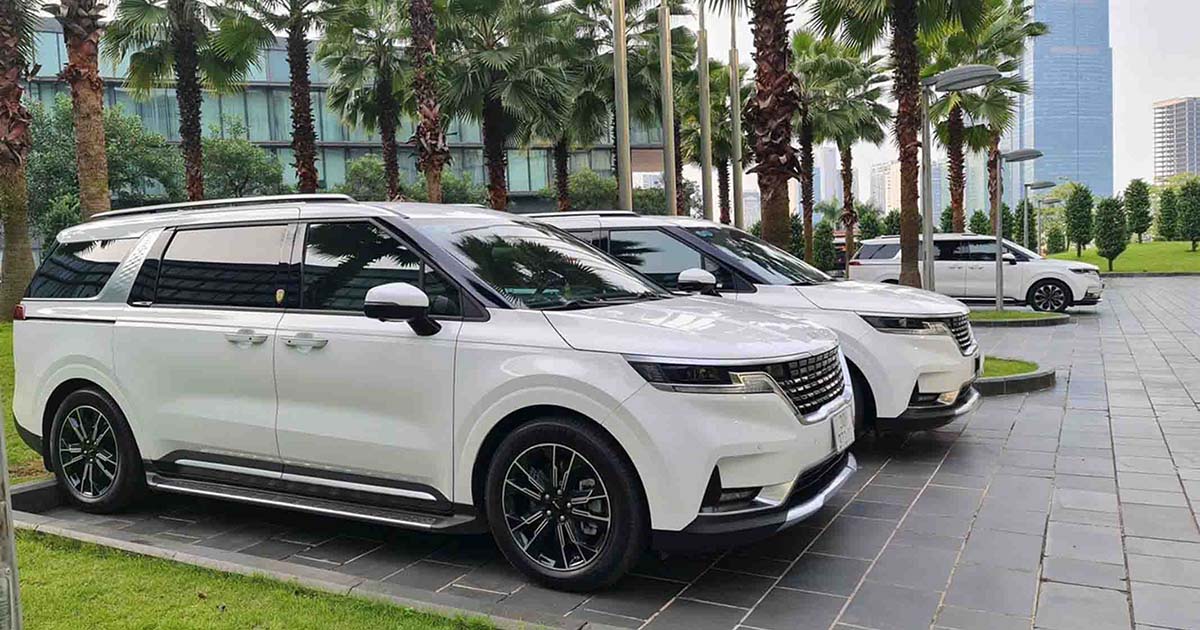 Thuê Xe Kia Carnival Sedona Long Xuyên – Đường Xa Đường Gần, Nhấc Máy Là Có Xe